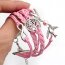 Armband Lebensbaum rosa