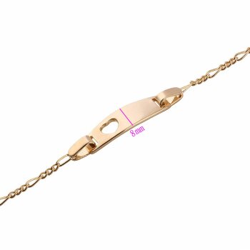 Rosegold Armband mit Herz