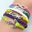 Armband ANKER & LOVE & FAITH multicolour