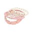 Bohemia Style Armbänder SET 6 tlg. Rosé