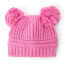 Strick  Kinder Mütze / Beanie TEDDY  pink / rosa