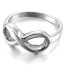 Ring  INFINITY Unendlichkeit 316L  Edelstahl  im Etui