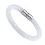 Armband Flying Diamond White mit Magnetverschluss