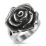 Ring  Rose  316L  Edelstahl  im Etui  Gr. 58 - Durchmesser 18,5 mm
