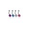 Bauchnabel Piercing LEO DELUXE  316 L Edelstahl - Farbwahl