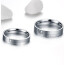 SET Eheringe / Partner Ringe 316 L Edelstahl Endless Love im Etui verschiedene Größen mit Gravur auf beiden Ringen