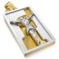 Jesus Anhänge 3D  silber gold 316L  Edelstahl inkl. Kette  im Etui GRAVUR OPTION