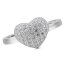 Herz Ring  "sweet heart"  Zirkonia  aus 925 Silber  im Etui