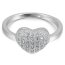 Herz Ring  "sweet heart"  Zirkonia  aus 925 Silber  im Etui