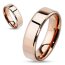 Ehering / Partnerring Unisex Edelstahl rosegold mit GRAVUR OPTION