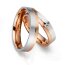 SET Eheringe / Trauringe "Faithful Love" 5 mm in rosegold im Etui mit Gravur