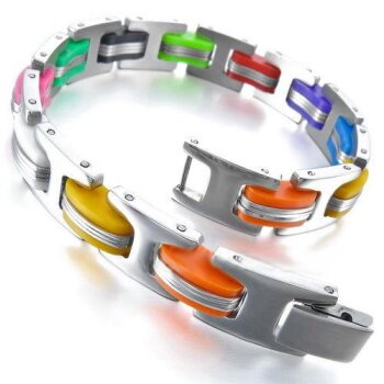 Armband Multicolor 316 L Edelstahl im Etui