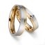 SET Eheringe / Trauringe "Faithful Love" 5 mm in gelbgold im Etui mit Gravur