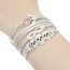 Armband Anker & Infinity & Skull silber