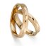 SET Eheringe / Trauringe "Together" 4 mm in Gelbgold im Etui mit Gravur