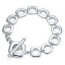 Armband Moon Silber  im Organza Beutel B Ware