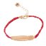 Armband FEDER gold rot