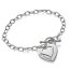 Armband Herz 925 Silber Gravur Option