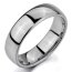 Ehering / Partner Ring Edelstahl Silber mit GRAVUR OPTION im Etui verschiedene Größen 54 - Durchmesser 17,2 mm