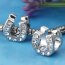 Dangle Bead Hufeisen mit Strass