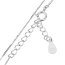 Collier Herz LOVE mit Zirkonias pave aus 925 Silber inkl. Kette  im Etui