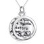 Anhänger 2tlg. Amulett " Me & You Love Together Sisters forever 925 Silber GRAVUR OPTION