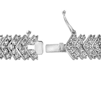 Armband Brilliant GLAM mit Zirkonias aus 925 Silber im Etui