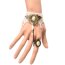 Barock Armband White Princess aus Spitze mit Ring