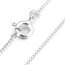 Anhänger Herz mit Zirkonien " I want to tell you... I Love You " aus 925 Silber inkl.Kette im Etui