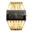 Spangen Damen Armbanduhr Black Mamba gold