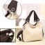 Hand Tasche/ Schulter Tasche / PU Leder beige braun