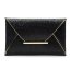 Clutch/ Abend Tasche / Party Tasche Glitter schwarz