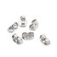 10 tlg. SET ( 5 Paar ) Ohrmuttern Butterfly Stopper Ohrstecker Verschluss silber