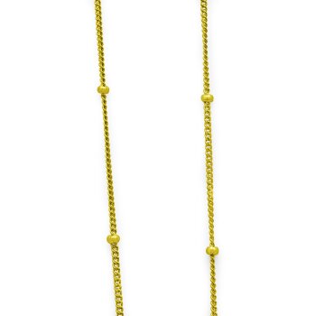 Necklace Sol "Sunshine" 925 silver gold