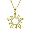 Kette mit Anhänger Sol "Sunshine" 925 Silber gold