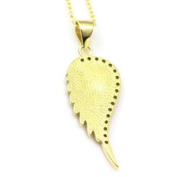 Angel wings pendant " my Angel " 925 silver...