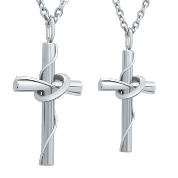 Couple pendants Cross "Ranke"  ENGRAVING OPTION