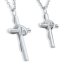 Couple pendants Cross "Ranke"  ENGRAVING OPTION