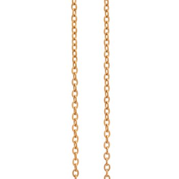 Collier Coinflip roségoldfarben