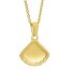 Pendant Seashell golden