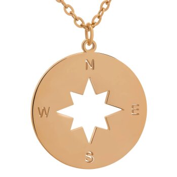 Pendant Compass rosegolden