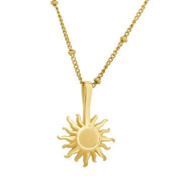 Chain with pendant Sun-Dance gold-coloured