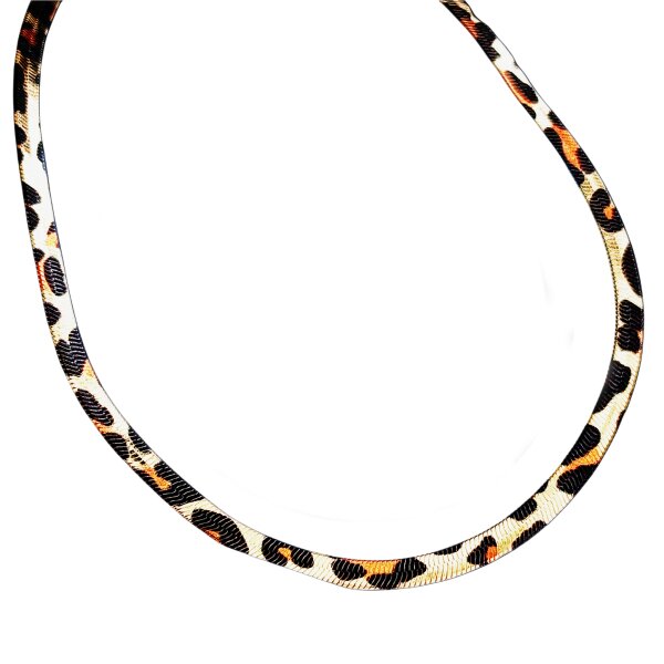 Collier 2 in1 wild Leo & goldfarben
