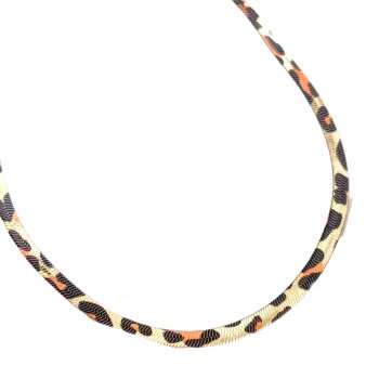 Collier 2 in1 wild Leo & goldfarben
