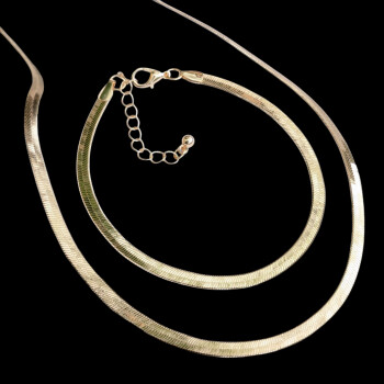 Collier 2 in1 wild Leo & goldfarben