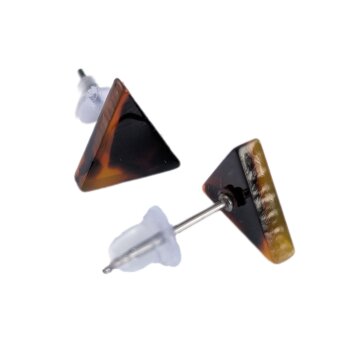 1 Paar Ohrstecker Wild Leo Triangle