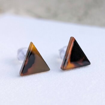 1 Paar Ohrstecker Wild Leo Triangle
