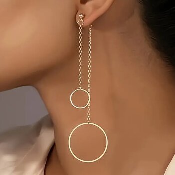 Hoops Heart Crush golden