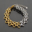 Armband Braided Bi Color Edelstahl