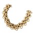 Armband Braided Edelstahl vergoldet